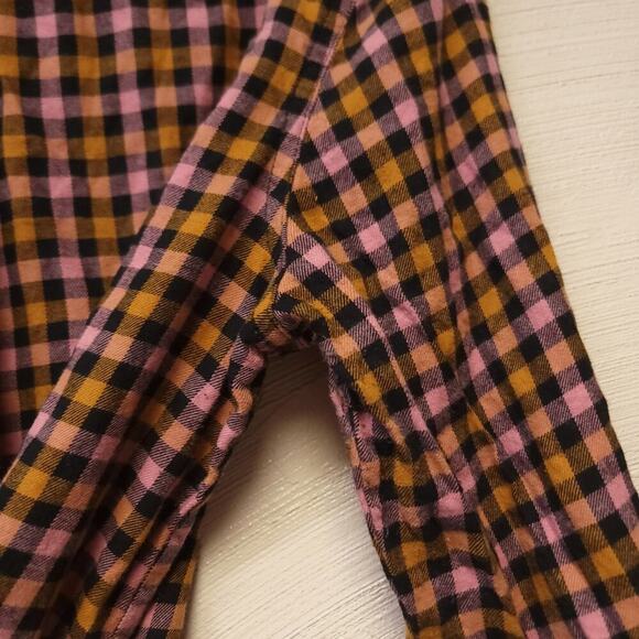 Old Navy Plaid Button Down Size L Shirt Flannel Classic Fall Long Sleeve Used - Picture 6 of 8